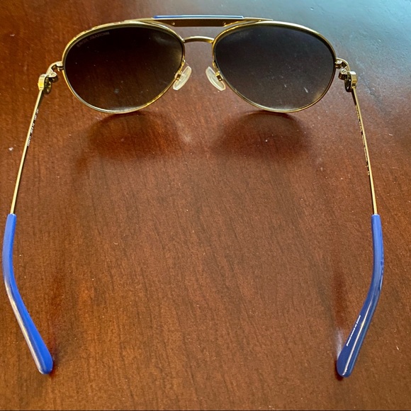 Michael Kors Aviator Sunglasses MK50001 Gold Frame - Picture 7 of 12